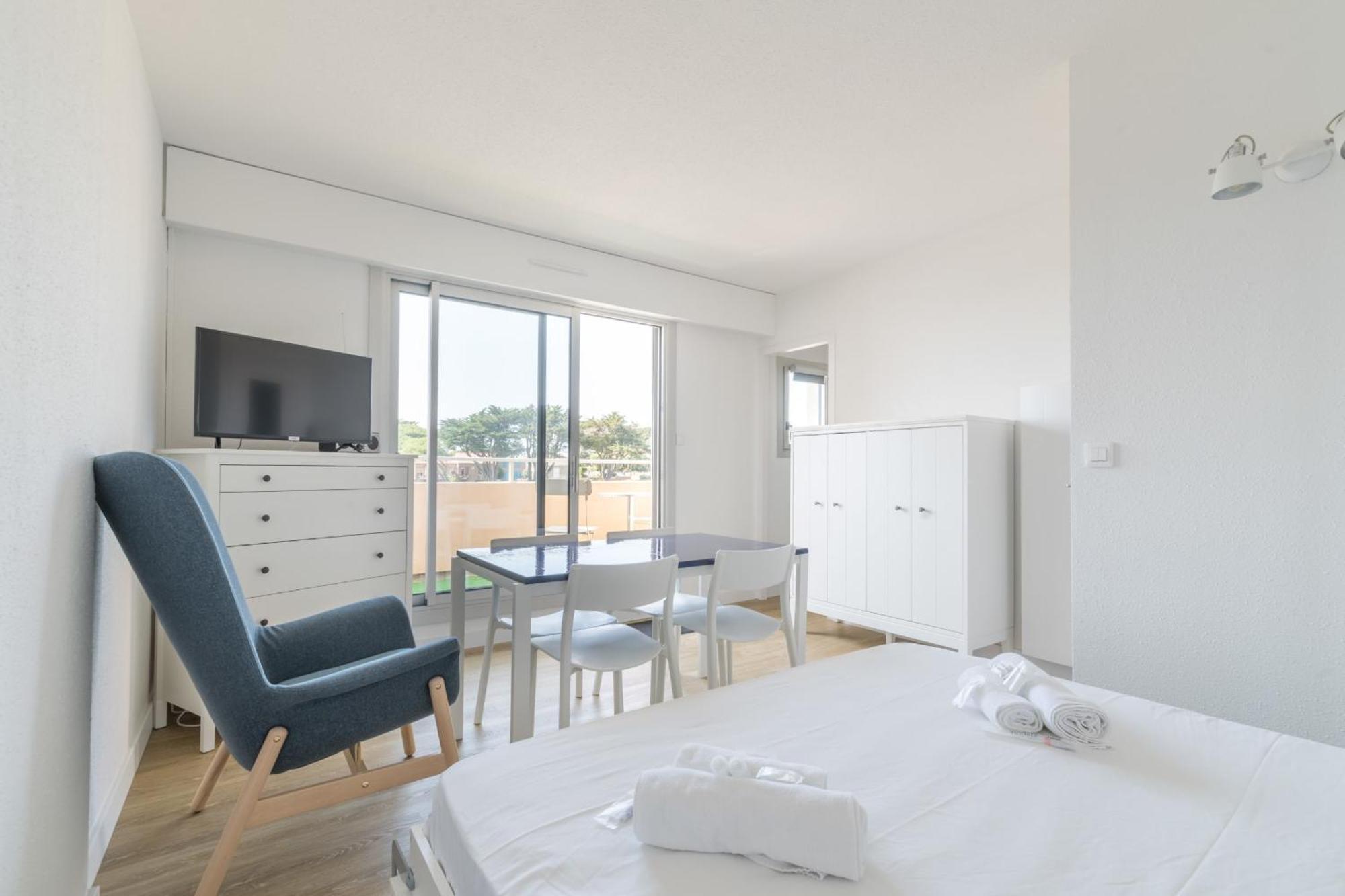 Apartament Studio Avec Vue Imprenable Sur La Mer Préfailles Zewnętrze zdjęcie